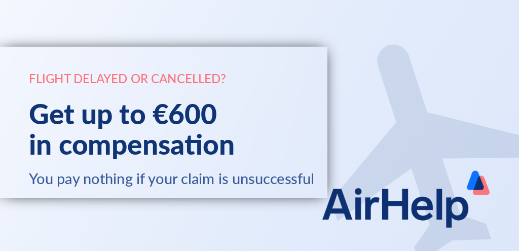 AirHelp – compensation for delayed or cancelled flights